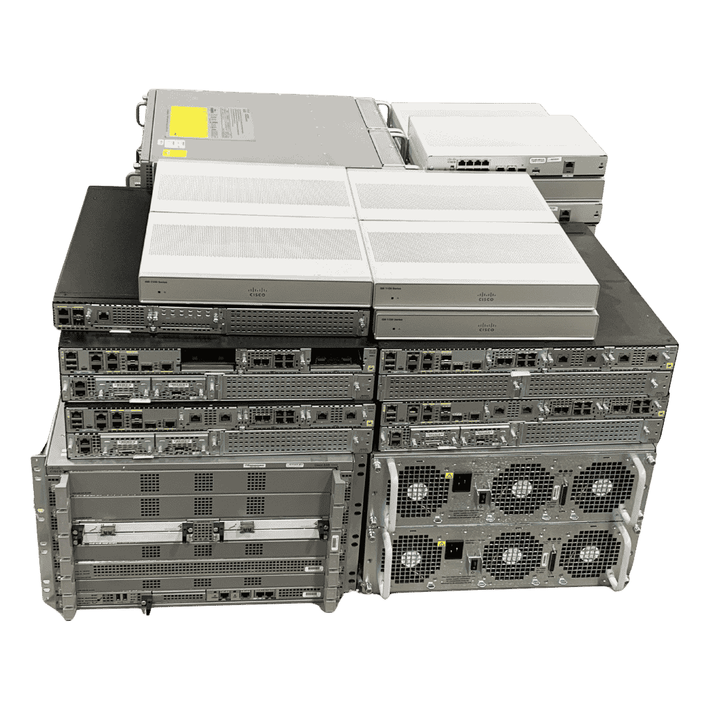 Cisco Network Equipment - 44 Units - ASA, ASR, ISR & C1111 Routers - Grade B