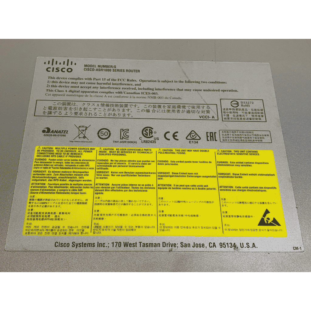 Cisco Network Equipment - 44 Units - ASA, ASR, ISR & C1111 Routers - Grade B - Image 9
