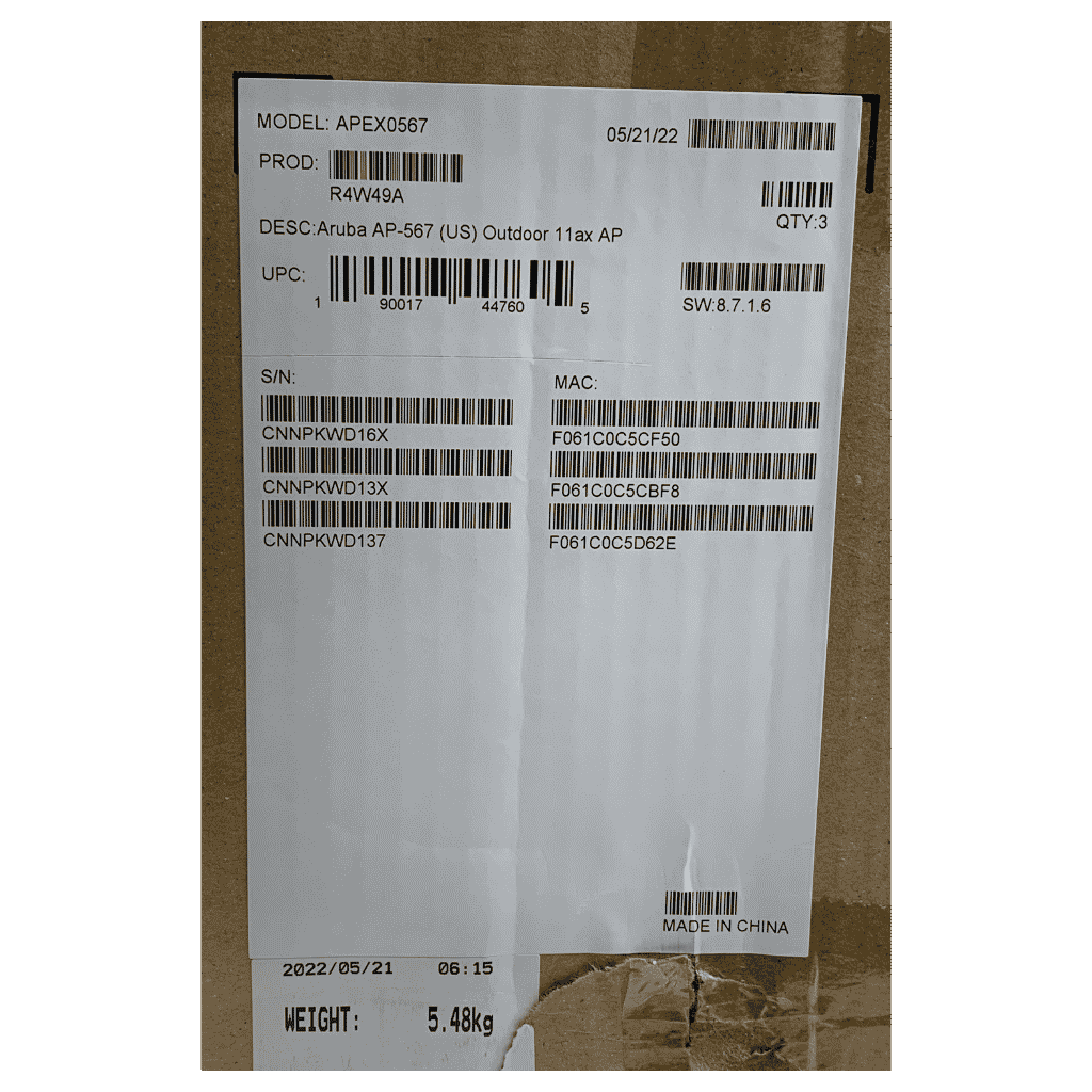 Aruba AP-565 & AP-567 Outdoor WiFi 6 Access Points New Sealed Bulk Lot - 576 Units - Image 5