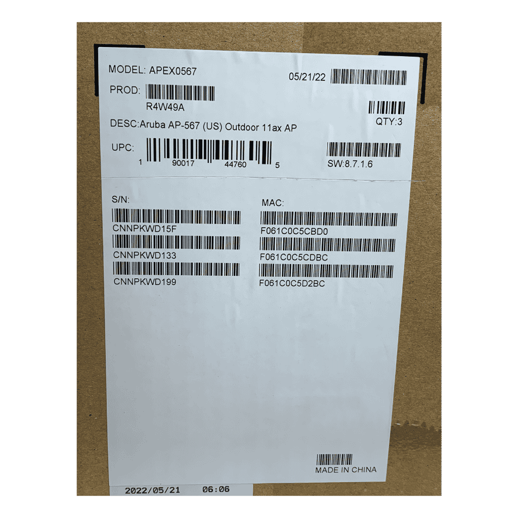 Aruba AP-565 & AP-567 Outdoor WiFi 6 Access Points New Sealed Bulk Lot - 576 Units - Image 8