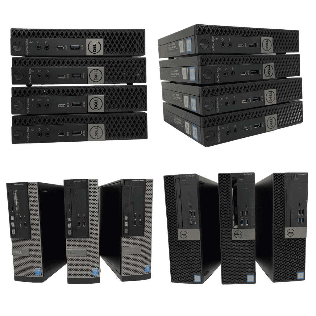 Dell OptiPlex & Lenovo ThinkCentre Desktop Computer Lot – 87 Units